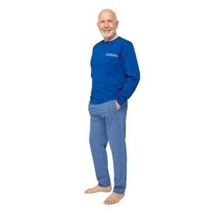 Martel 412 Marcel II Pánské pyžamo plus size, 3XL, modrá