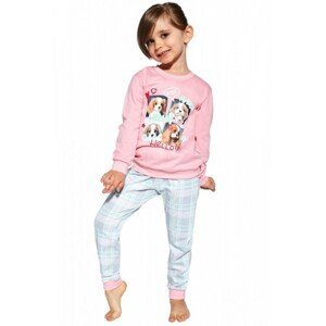 Cornette Kids Girl 594/167 My Doggy 86-128 Dívčí pyžamo, 86-92, růžová