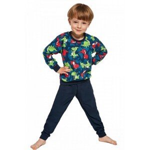 Cornette Kids Boy 286/144 Dino 2 86-128 Chlapecké pyžamo, 86-92, jeans