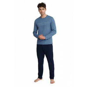 Henderson Insure 40963-55X modro-tmavě modré Pánské pyžamo, XL, modro-modrá