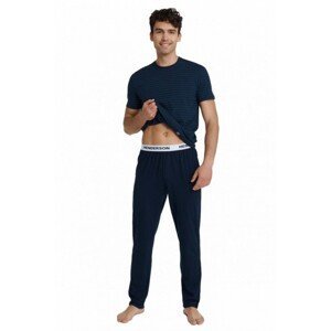 Henderson Undy 40945-59X tmavě modré Pánské pyžamo, XL, modrá