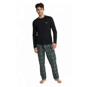 Henderson Usher 40946-99X černé Pánské pyžamo, XL, černá