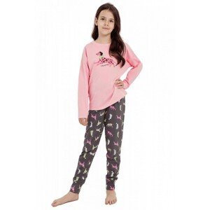 Taro Ruby 3046 146-158 Z24 Dívčí pyžamo, 152, růžová