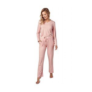 Taro River 3053 01 růžové Dámské pyžamo, S, růžová