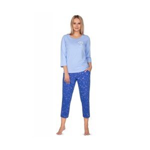 Regina 646 2XL Dámské pyžamo, XXL, modrá