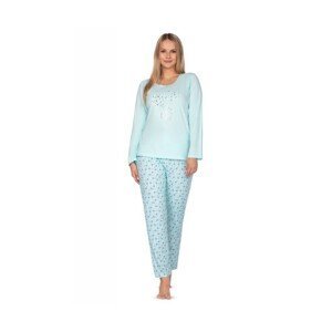 Regina 636 Dámské pyžamo plus size, XXL, růžová