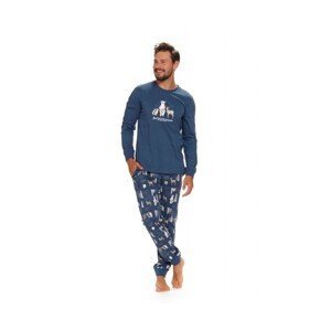 Doctor nap PMB 4329 deep blue Pánské pyžamo, S, modrá
