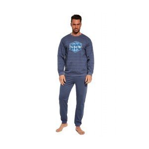 Cornette 308/250 City Pánské pyžamo, L, modrá