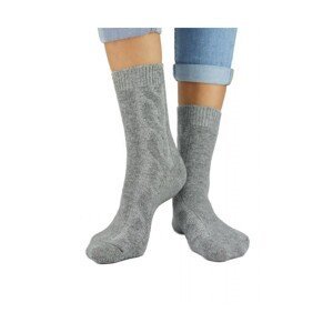 Noviti SW 002 W 05 světle šedý melanž Dámské ponožky, 35/38, šedá