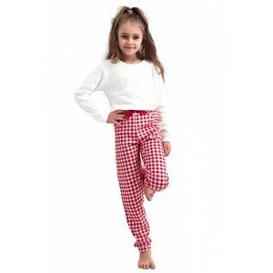 Sensis Perfect Kids Girls 98-104 Dívčí pyžamo, 98-104, śmietanowy