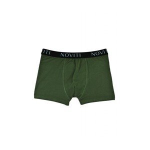 Noviti BB 004 M 02 zelené Pánské boxerky, L, zelená
