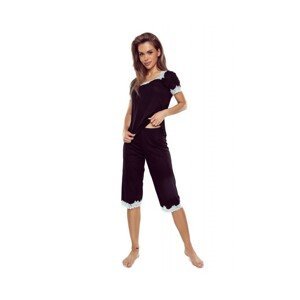 Eldar Aster černé/ecru Dámské pyžamo, XL, černá