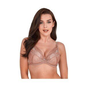 Gaia BS 1183 Irene Mokka Podprsenka push-up, 70C, mokka