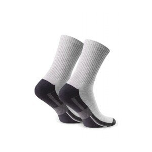 Steven Froté 047 114 světle šedé Pánské ponožky, 41/43, šedá