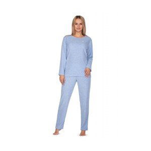 Regina 643 modré plus Dámské pyžamo, 2XL, modrá