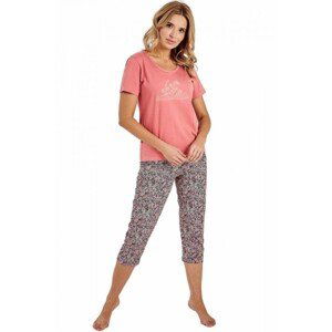 Taro Amara 3095 W24 Dámské pyžamo, XL, pudrový-růžová