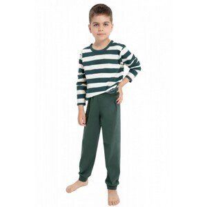 Taro Blake 3083 128-140 Z24 Chlapecké pyžamo, 122, zelená