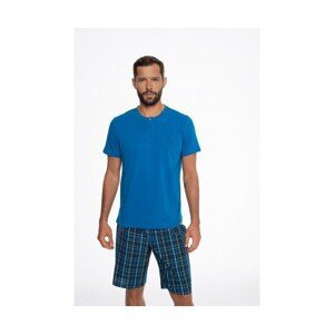 Henderson Premium 41294 Ethos Pánské pyžamo, XXL, blue