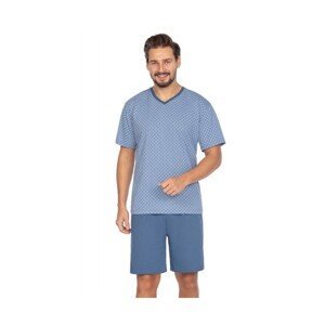 Regina 461 L24 Pánské pyžamo, XL, modrá