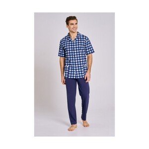 Taro Sammuel 3183 L24 Pánské pyžamo, XL, modrá