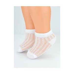 Noviti SB072 Ažurové 0-12 měsíce Dívčí ponožky, , bílá
