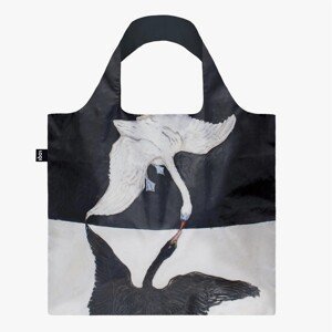 Skládací nákupní taška LOQI HLMA AF KLINT The Swan