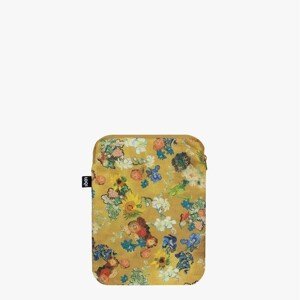 Pouzdro na notebook/tablet 13" LOQI VINCENT VAN GOGH Flower Pattern gold