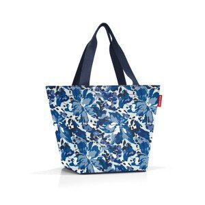 Nákupní taška přes rameno Reisenthel Shopper M Flora blue