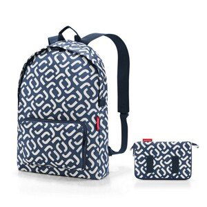 Skládací batoh Reisenthel Mini Maxi Rucksack Signature navy