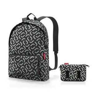 Skládací batoh Reisenthel Mini Maxi Rucksack Signature black