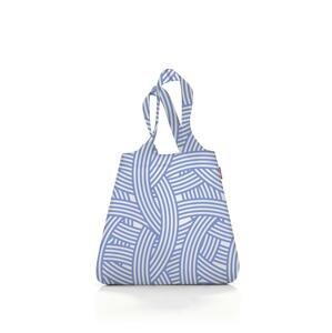 Reisenthel Skládací taška Mini Maxi Shopper Zebra modrá