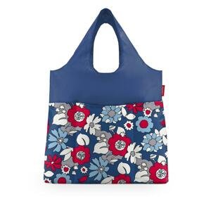 Nákupní taška Reisenthel Mini Maxi Shopper plus Florist indigo