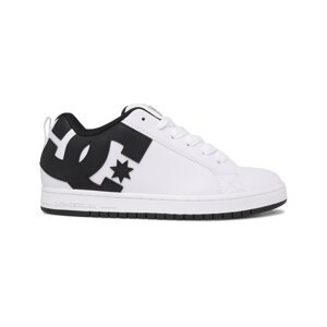 Dc shoes pánské boty Court Graffik White/Black/Black | Černá | Velikost 10 US