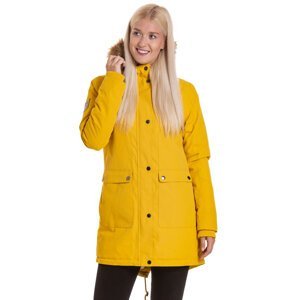 Meatfly dámská zimní bunda Amber Parka Curry Lemon | Žlutá | Velikost XL
