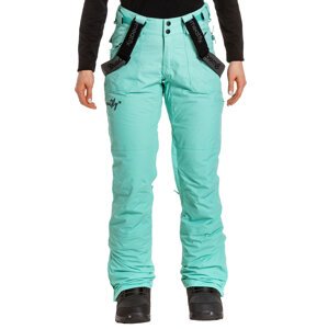 Meatfly dámské SNB & SKI kalhoty Foxy Mint | Zelená | Velikost XS