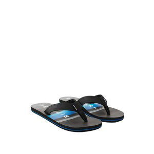 Rip curl pánské žabky Ripper Open Toe Black / Grey / Blue | Černá | Velikost 47 EU