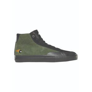 Emerica pánské boty Omen Hi Black/Olive | Černá | Velikost 13 US