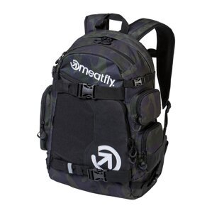 Meatfly batoh Wanderer Rampage Camo/Black 28 L | Černá | Objem 28 L