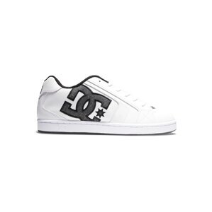 Dc shoes pánské boty Net White/Carbon/White | Bílá | Velikost 9 US