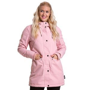 Meatfly dámská zimní bunda Amber Parka Powder Pink | Růžová | Velikost S