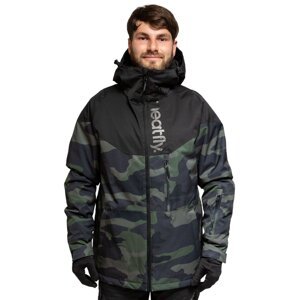Meatfly pánská SNB & SKI bunda Hoax Premium Rampage Camo | Maskáč | Velikost M