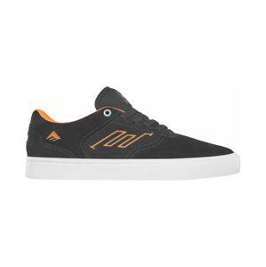 Emerica pánské boty The Low Vulc Black/White/Orange | Černá | Velikost 11 US