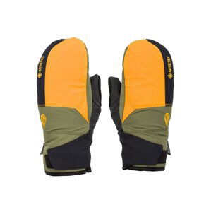 Volcom pánské rukavice Stay Dry Gore-Tex Mitt Gold | Zlatá | Velikost S