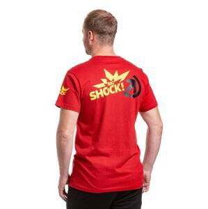 Meatfly pánské tričko Big Shock Teamup Dark Red | Červená | Velikost M