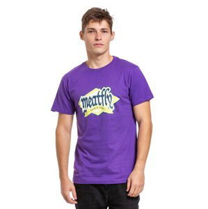 Meatfly pánské tričko Rockit Violet | Fialová | Velikost XL