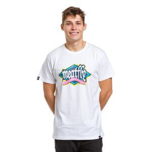 Meatfly pánské tričko Rockit White | Bílá | Velikost S