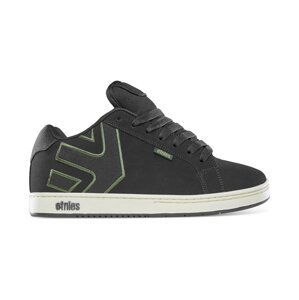 Etnies pánské boty Fader Black/Green | Černá | Velikost 10 US