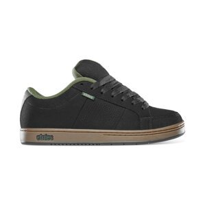 Etnies pánské boty Kingpin Black/Green/Gum | Černá | Velikost 9,5 US