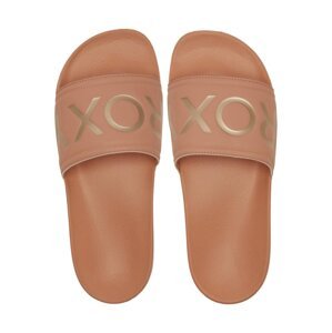 Roxy dámské pantofle Slippy II Dk Beige | Oranžová | Velikost 10 US