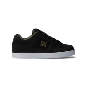 Dc shoes pánské boty Pure Black/Black/Green | Černá | Velikost 10,5 US